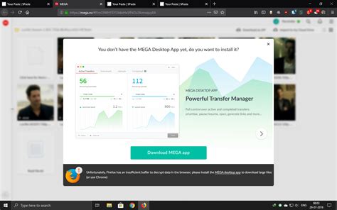 mega firefox insufficient buffer|How to Fix “Your In.